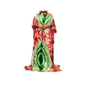 Boltmor Evelyn Adire Boubou Gown