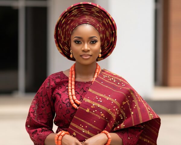 Red Aso Ebi
